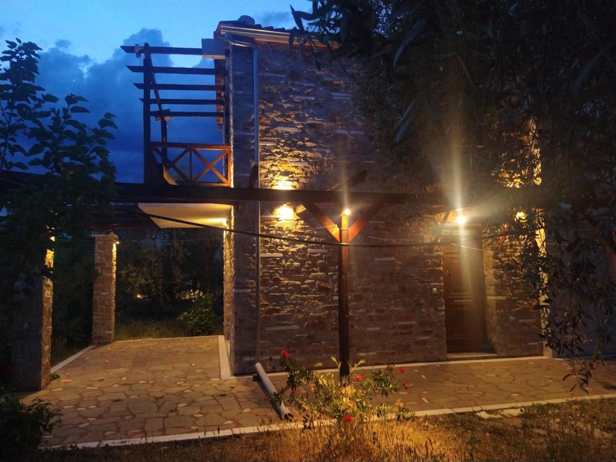 Elea Stone Houses In Organic Quiet Olive Grove, Prinos, Thassos Экстерьер фото