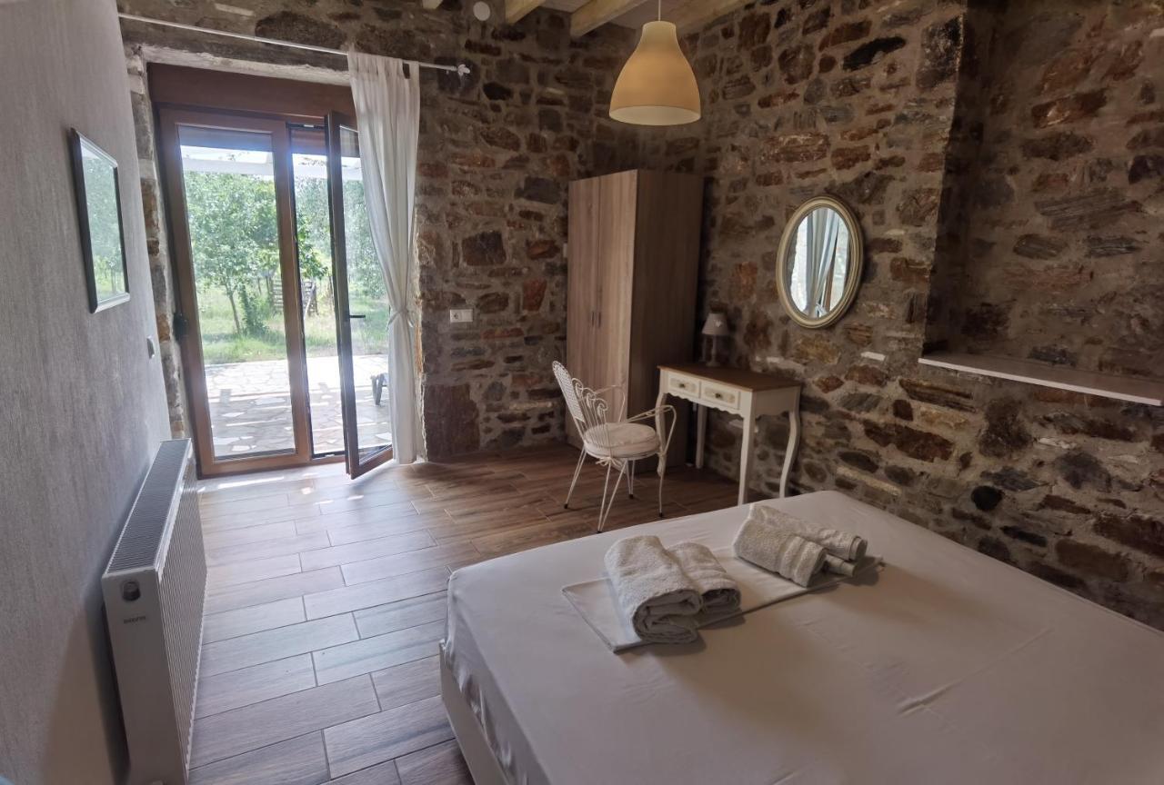 Elea Stone Houses In Organic Quiet Olive Grove, Prinos, Thassos Экстерьер фото
