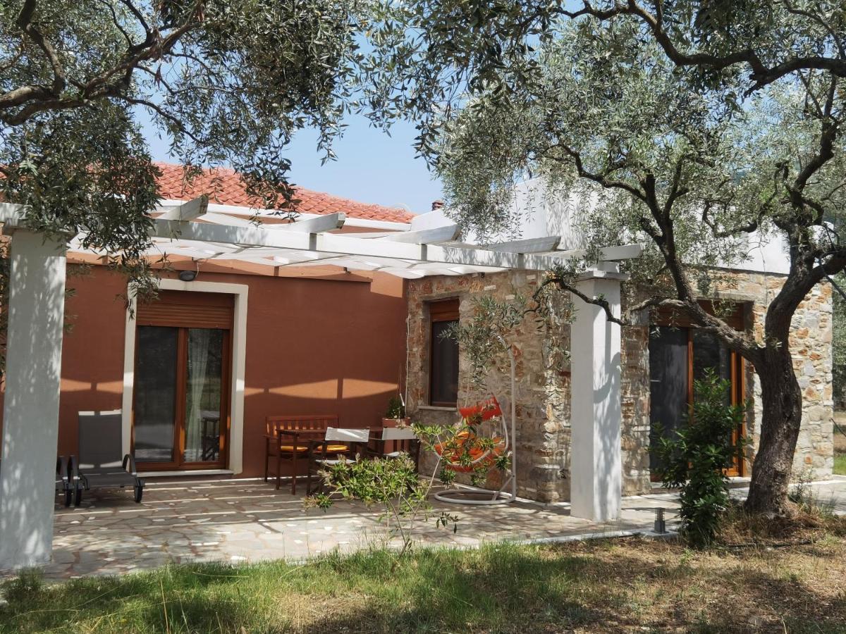 Elea Stone Houses In Organic Quiet Olive Grove, Prinos, Thassos Экстерьер фото