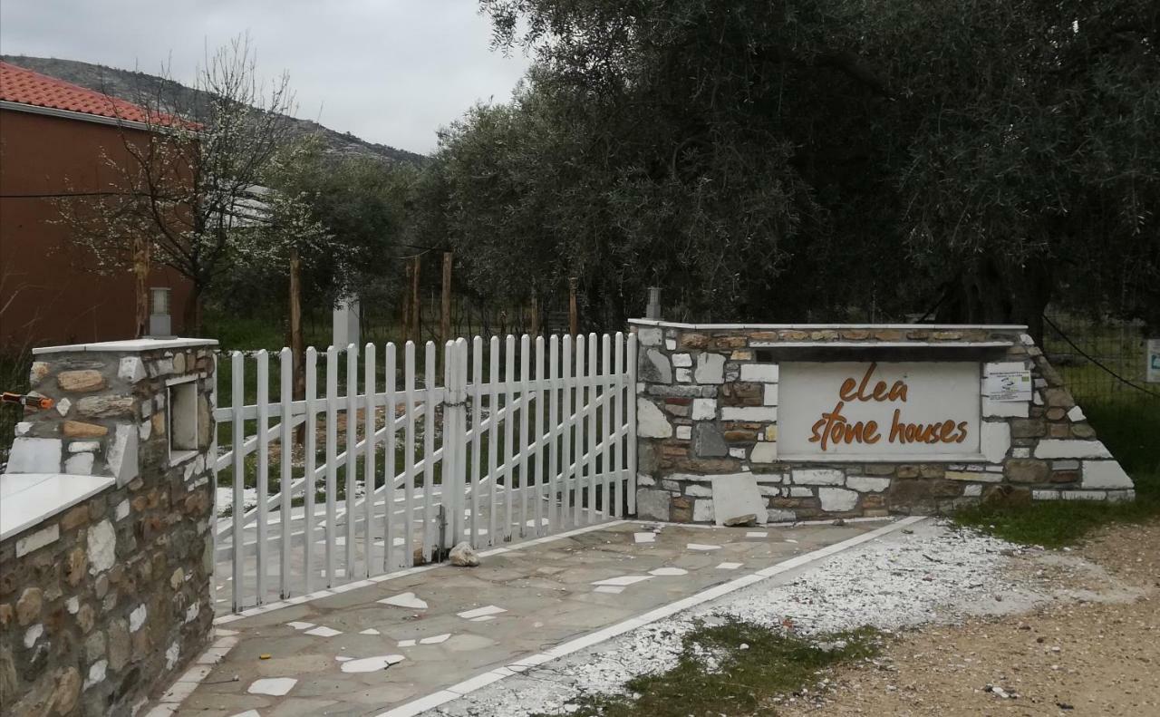 Elea Stone Houses In Organic Quiet Olive Grove, Prinos, Thassos Экстерьер фото
